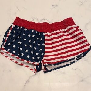 Calhaun Sportwear American Flag Board Shorts